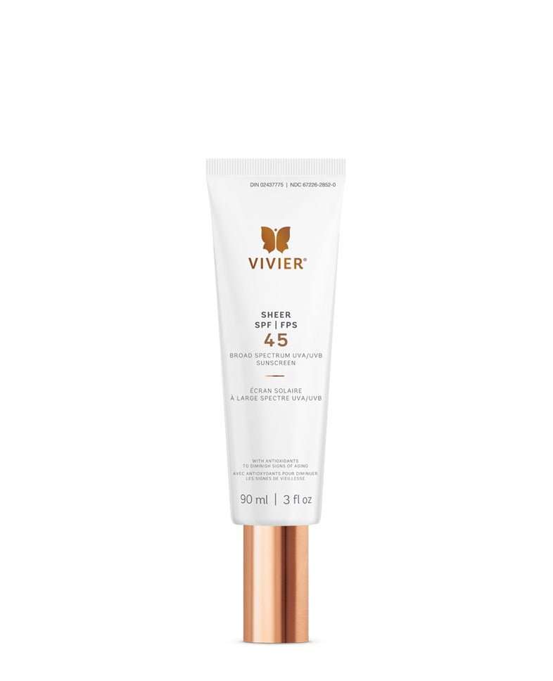 Vivier Sheer Broad Spectrum SPF45 3oz