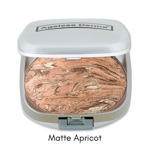Ageless Derma Baked Mineral Blush - Matte Apricot