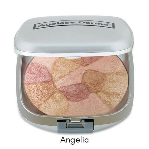 Ageless Derma Baked Mineral Blush Collage Of Colors